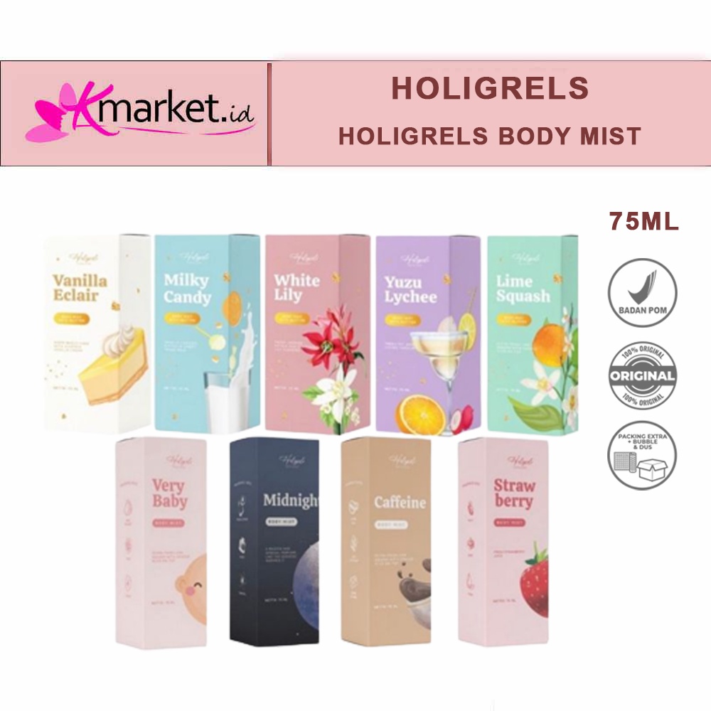 HOLIGRELS BODY MIST 75Ml