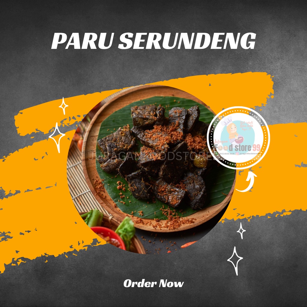

Paru Ungkep Serundeng