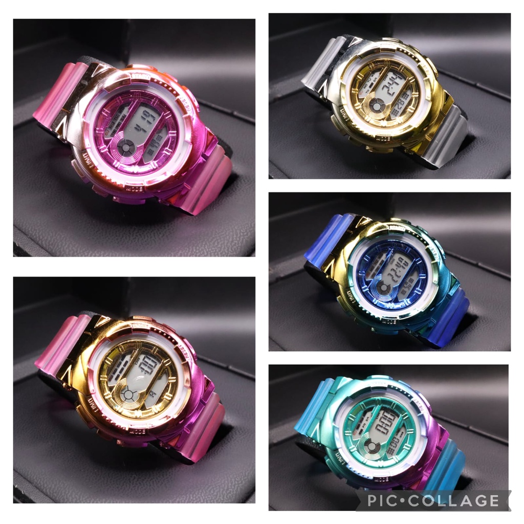 (BISA COD) Jam tangan  digital  Cewek  Remaja Anti Air | Jam Tangan Anak  Cowok Sporty UNISEX TERLARIS