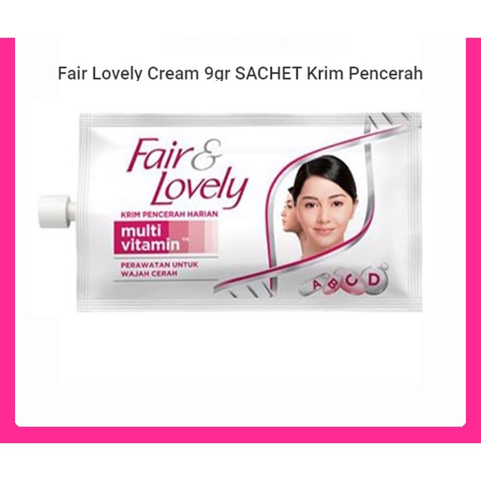 Nama - Fair&amp;Lovely (Glow &amp; Lovely) Cream Sashet