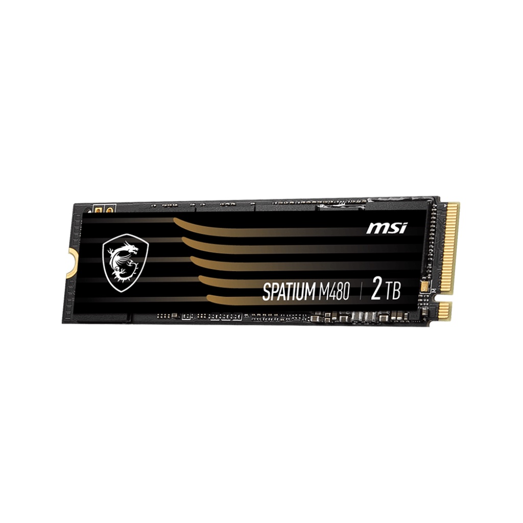 SSD NVMe PCIe 4.0 MSI Spatium M480 2TB - Gen4x4 M.2 2280 SSD Gen4