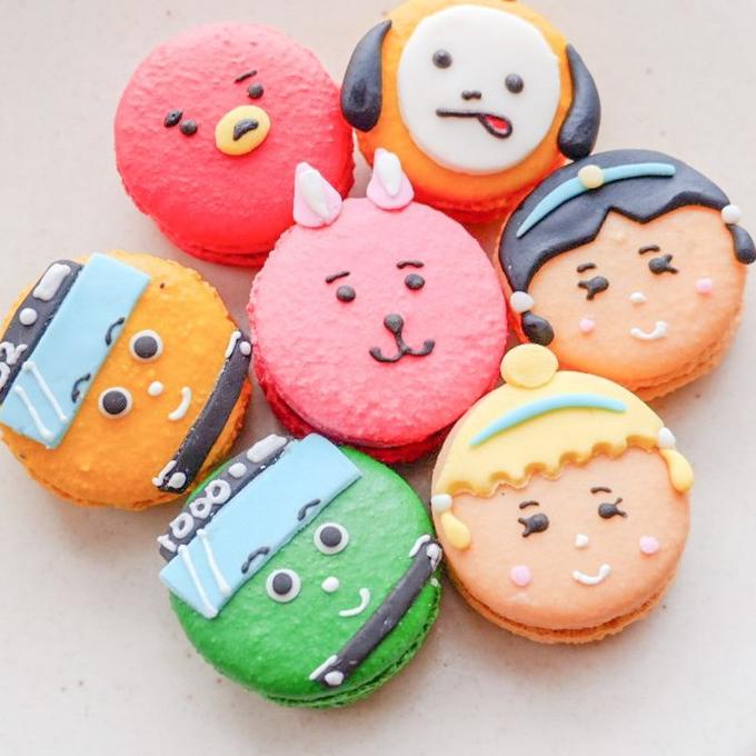 

❈ REGULAR MACARON KARAKTER ISI 6PCS ♪