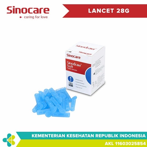 Sinocare Sinodraw Blood Lancet 28G (50 pcs)