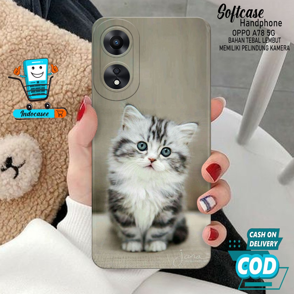 Case Hp OPPO A78 5G - Softcase OPPO A78 5G Terbaru - Casing OPPO A78 5G - Kesing OPPO A78 5G - Silik