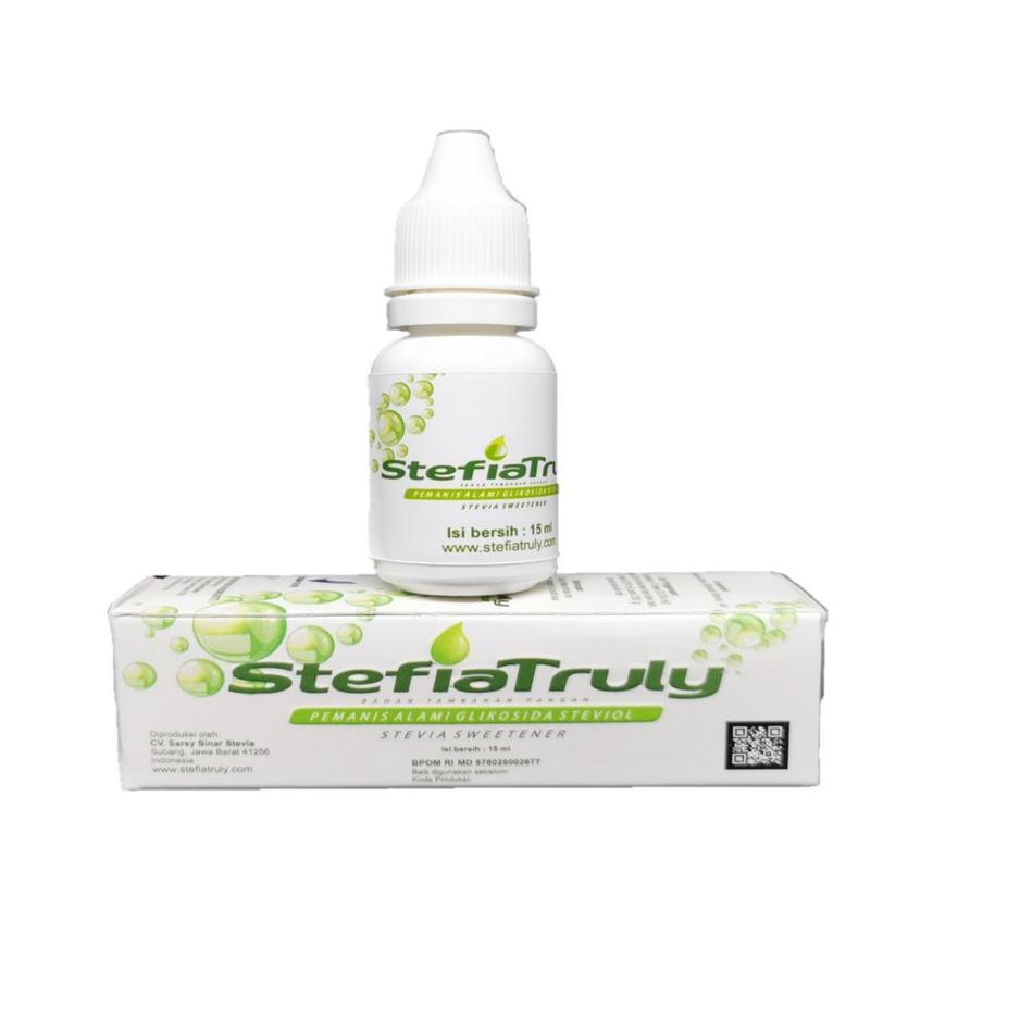 

❊ STEFIA pemanis alami dari daun stevia cocok buat keto15ml ➺
