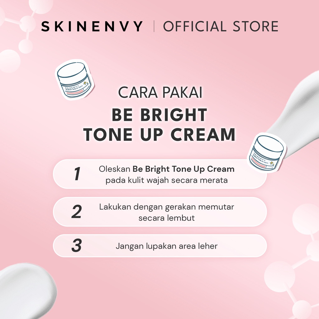 SKINENVY Bundling Be Bright 2in1 Essence Toner &amp; Be Bright Tone Up Cream