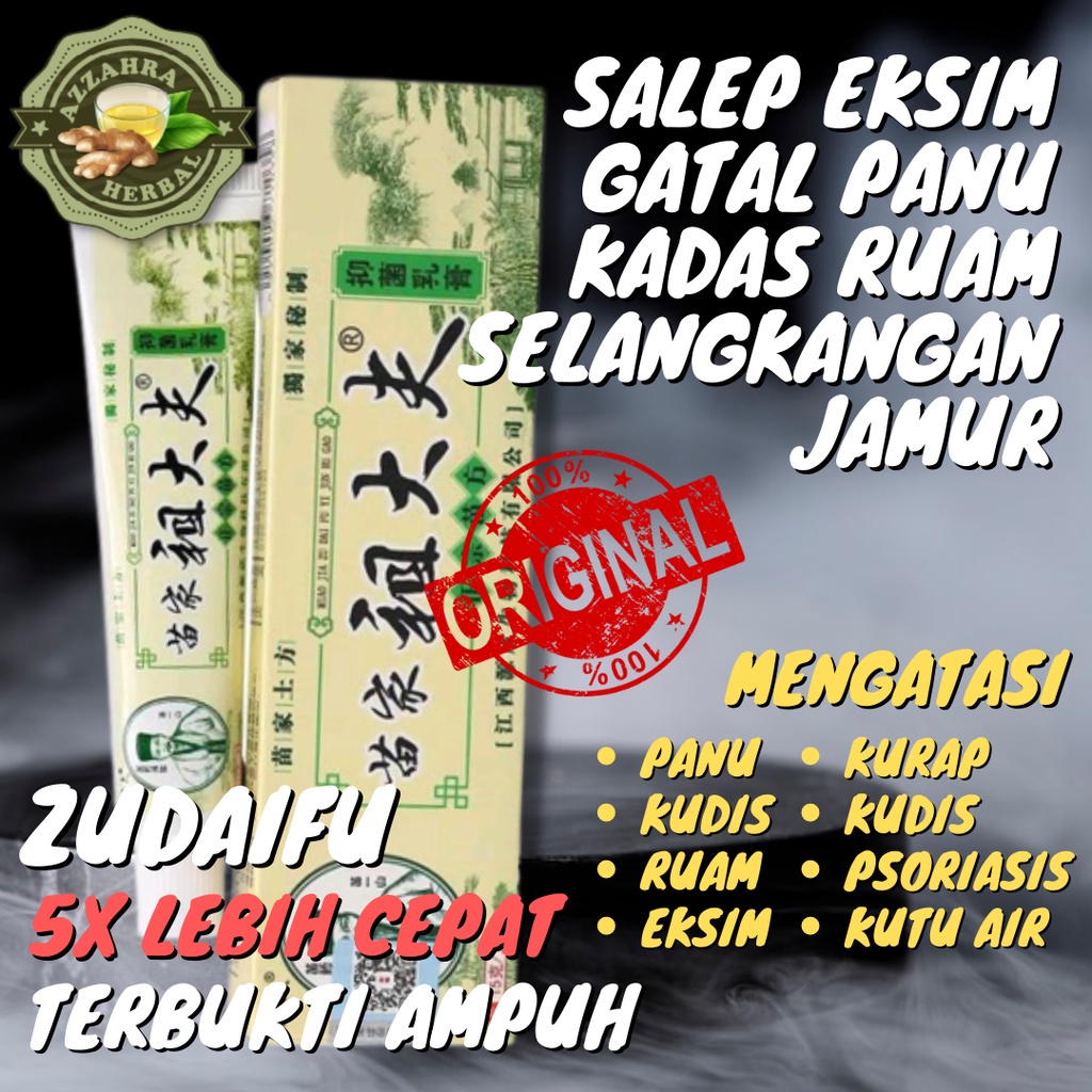 Salep zudaifu Salep Gatal Panu Kadas Kurap Scabies Eksim Jamur Kulit