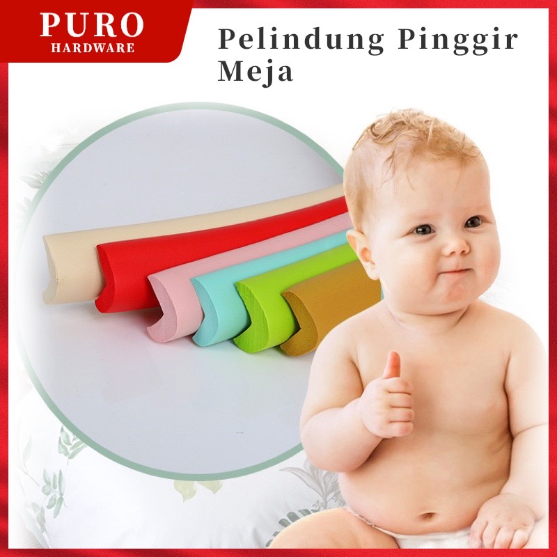 Pelindung Sudut atau Sisi Meja Kaca 2M / Busa Cover Sudut Meja Pengaman Anak/babycare