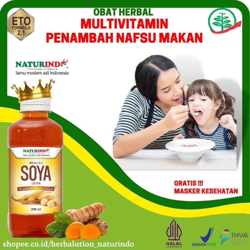 Obat Penambah Nafsu Makan Vitamin Nafsu Makan Anak Napsu Makan Dewasa Omega 3 6 9 Soya Lecithin Natu