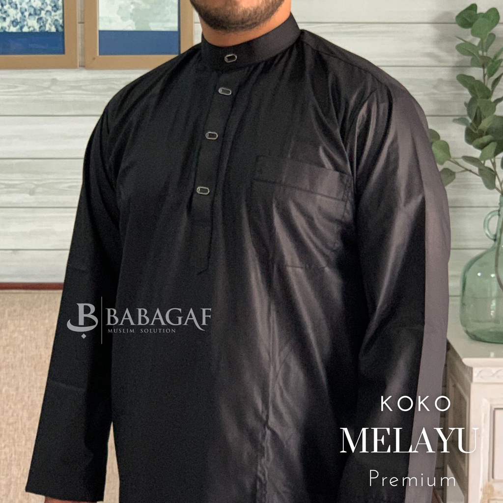 Koko Melayu Premium | Baju Koko | Baju Takwa | Baju Muslim Pria