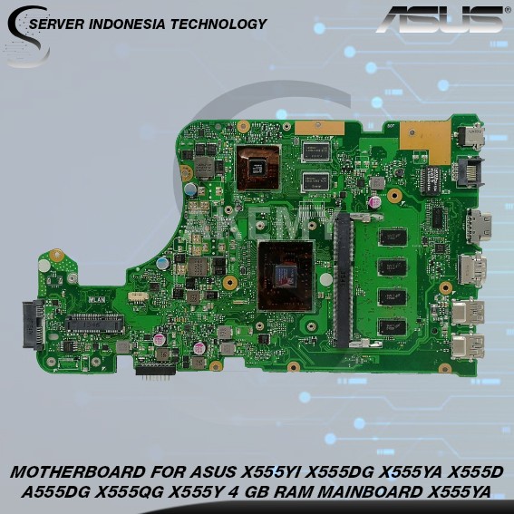 Best Seller Motherboard For Asus X555Yi X555Dg X555Ya X555D A555Dg X555Y 4 Gb