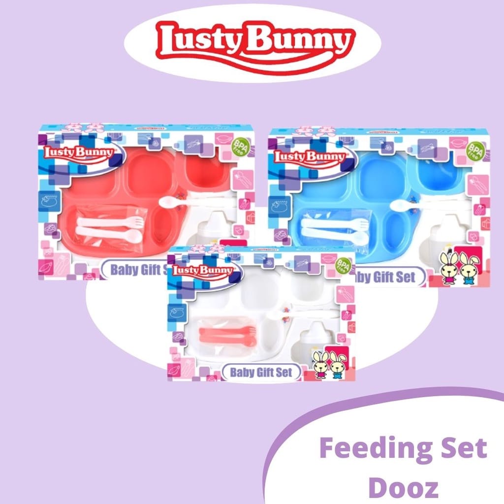 LUSTY BUNNY FEEDING SET 7PCS LB1851