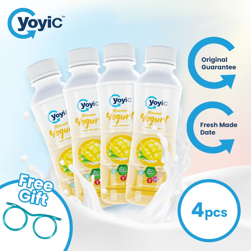 Jual Yoyic Minuman Yogurt 200 ML Segar Enak Dan Penuh Nutrisi Sumber