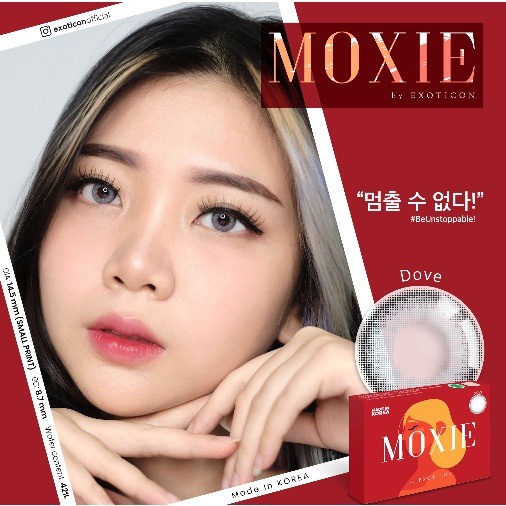 NEW COLLECTION! Softlens X2 MOXIE by Exoticon dm 14.5mm - Normal - Free tempat lensa