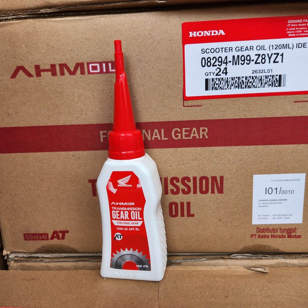 Oli Oil Gardan Matic Honda Transmission transmisi Gear original ori Asli AHM