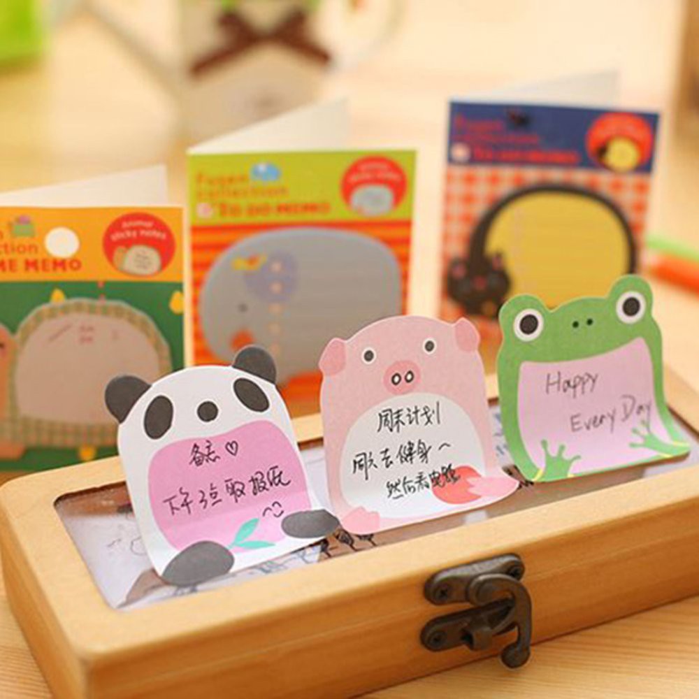 GP Sticky notes post-it kartun motif telur /animals