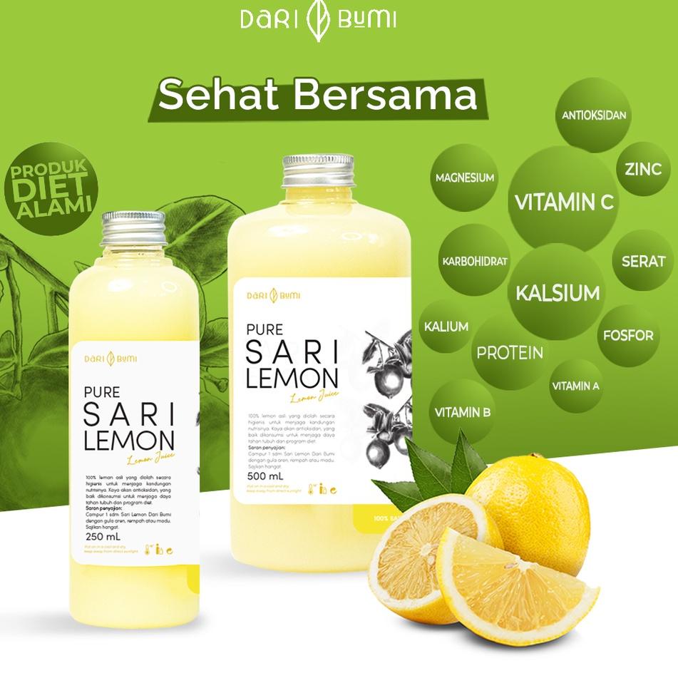 

(COD )NEW_PRODUCT Sari Lemon Asli DARI BUMI 500 ml Pure Lemon Lokal Minuman Diet/Detox Premium