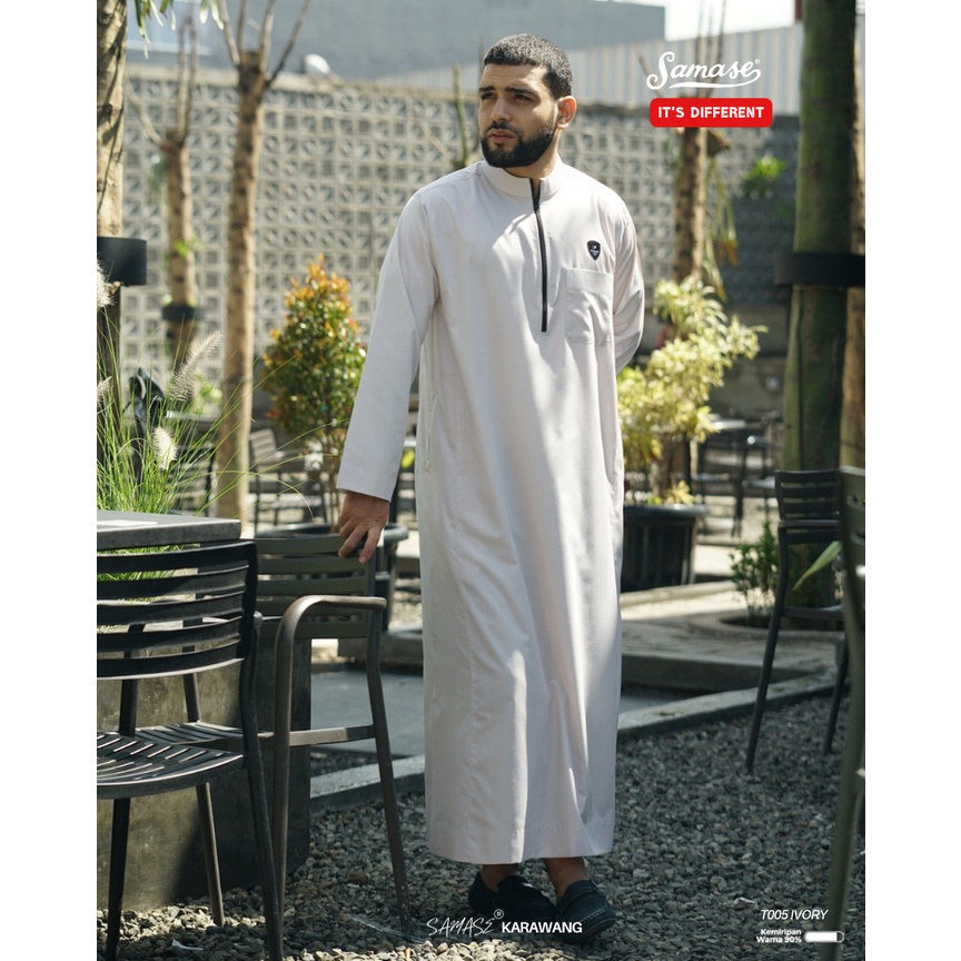 SAMASE Saudi Jubba T005 Jubah Pria Dewasa Lengan Panjang