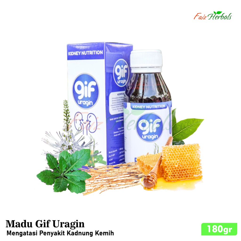 

Madu Super Gif Uragin | Obat Sakit Kandung Kemih | Obat Sakit Ginjal | 180gr