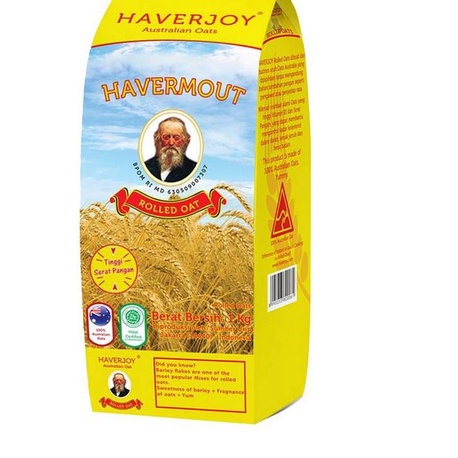 

Termurah⭐️Haverjoy Rolled Oat 1kg
