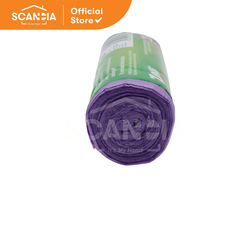 SCANDIA Kantong Sampah Bin Liners Scented 20 Pcs (BC0201) - Lavender