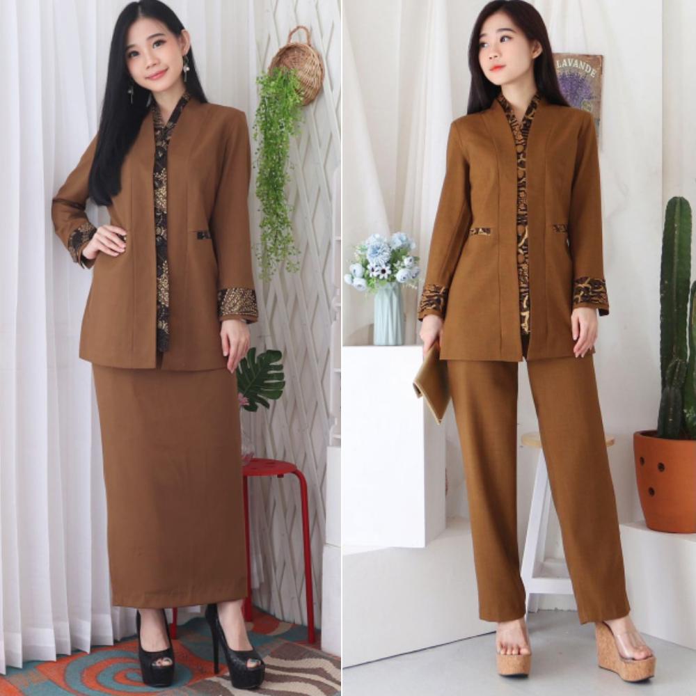 [ART. 3] BLAZER WANITA B&V / Seragam PNS / Seragam Pemda / Blazer PNS  / Baju Dinas Pemda Wanita / B