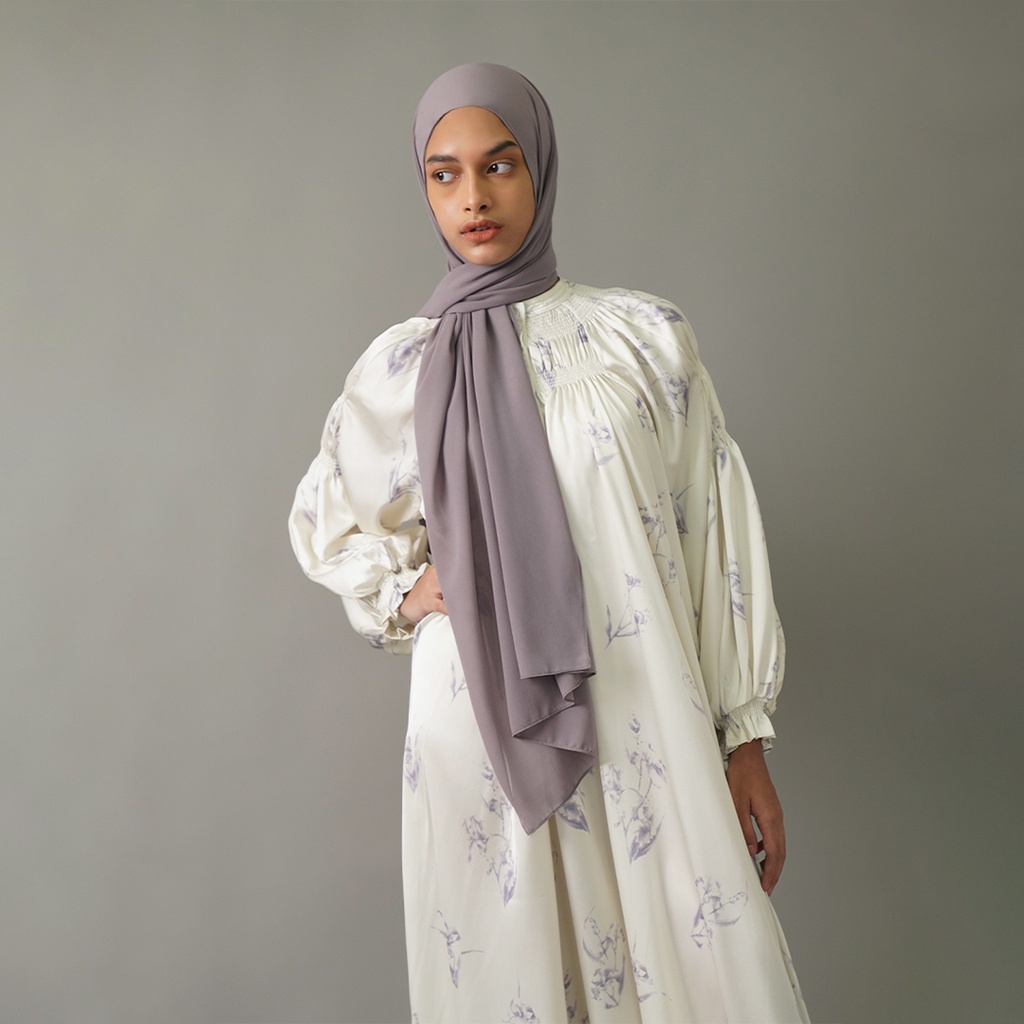 Queensland Dress Gamis Muslim Lengan Panjang I31000065Q Lavender