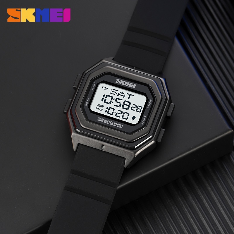 SKMEI 1875 Jam Tangan Pria Digital Sport Watch Anti Air 3 Bar WATCHKITE WKOS