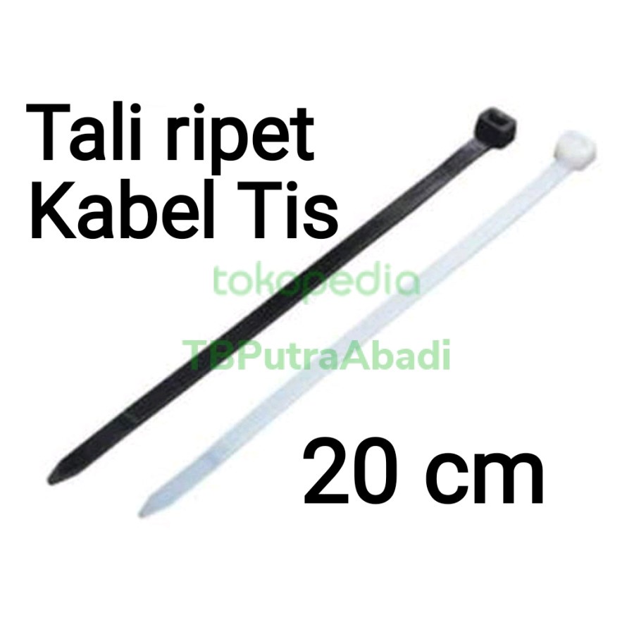 Tali Ripet 20 cm Cable Ties Kabel Tis 20cm