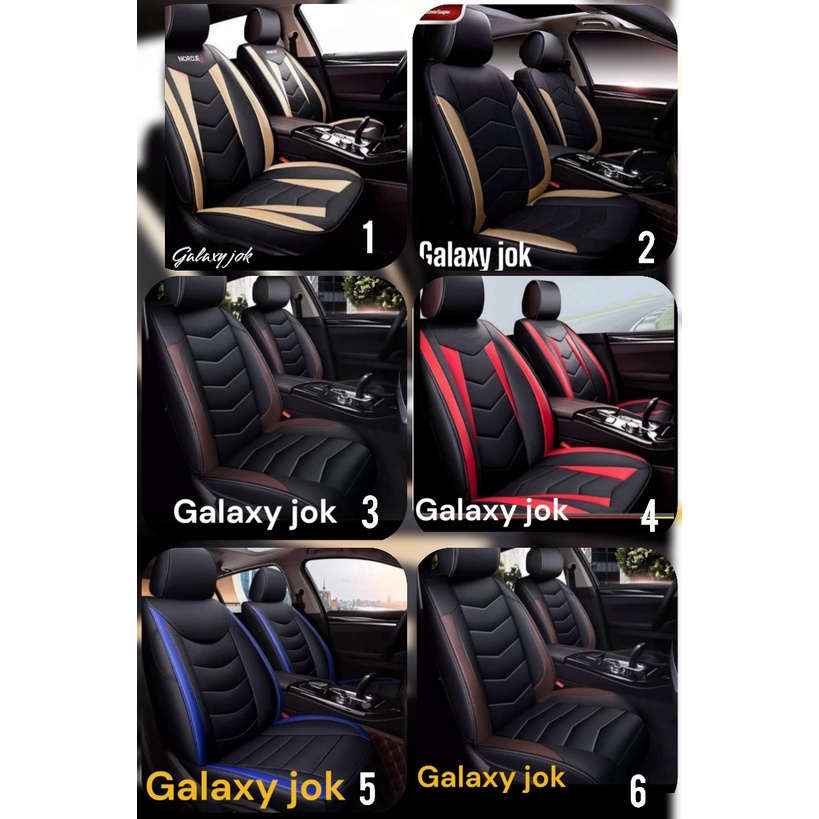 Cover jok mobil+sarung jok mobil+kulit jok mobil 2 deret+brio+jazz+ayla+agya+swift+bahan microfiber 