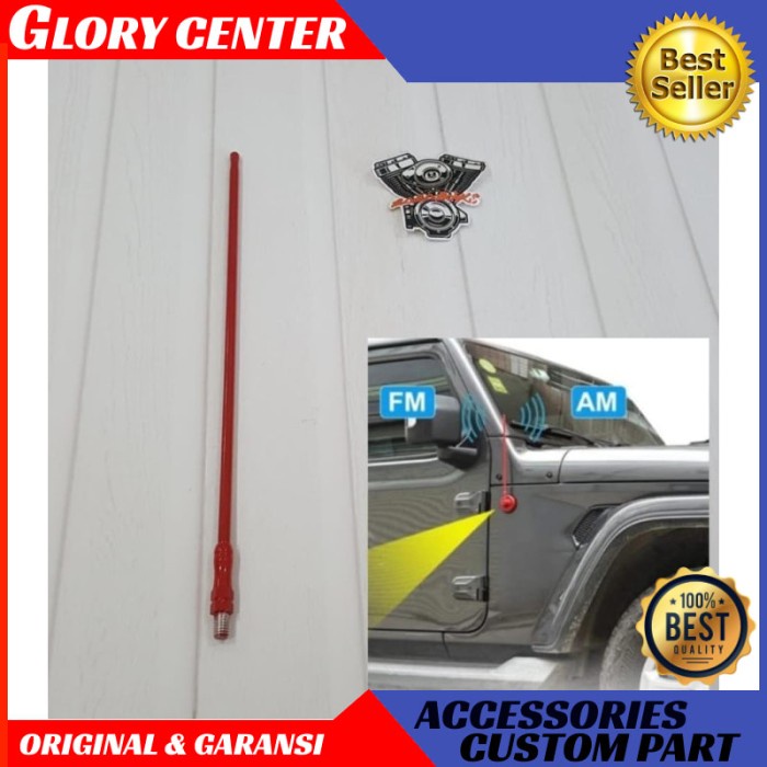 Antena Rubicon Jeep Wrangler Jk Antenna Am Fm Jeep New Aksesoris