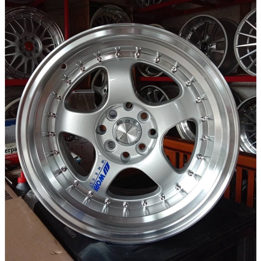 velg work meister ring 16 celong velg mobil racing brio calya yaris