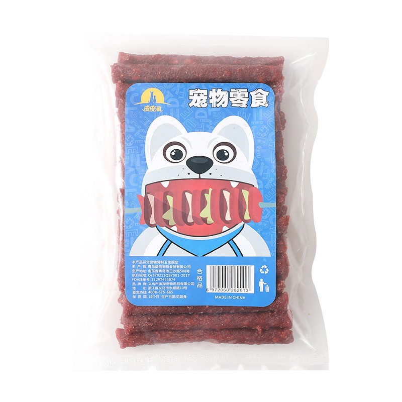 DONGWU 450gr SNACK CEMILAN DOG HEWAN ANJING KUCING RASA SAPI DAGING RICH MEAT BEEF FLAVOR CEMILAN