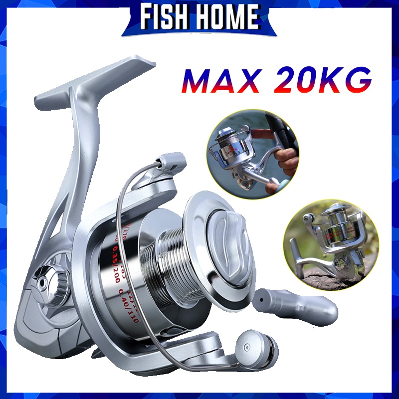 Sougayilang Reel Pancing 3 Color Fishing Reel Drag Max 20Kg Gear Ratio: 5.2:1 Fishing Tackle Yang Hemat Biaya Reel Pancing Gulungan Pancing