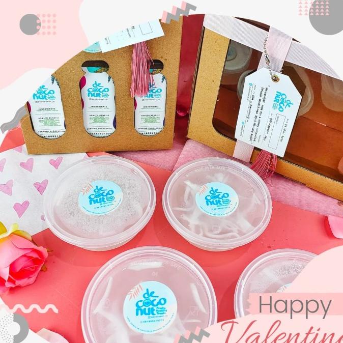 

Paket Hampers Coco Pudding,8 Cups Coconut Pudding/Pudding Kelapa@200Ml