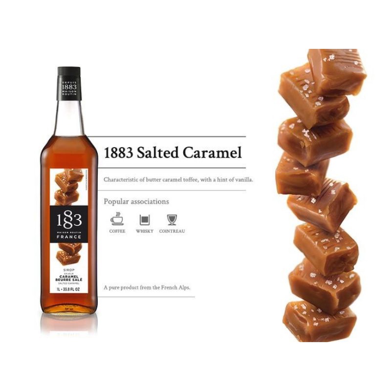

1883 syrup Salted caramel 1 liter