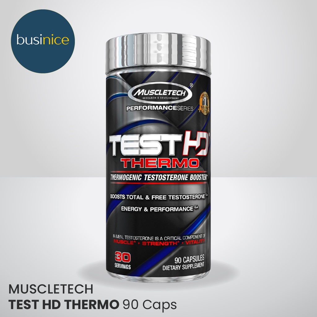 Muscletech Test HD Thermo Original Testosteron Booster 90 Capsules