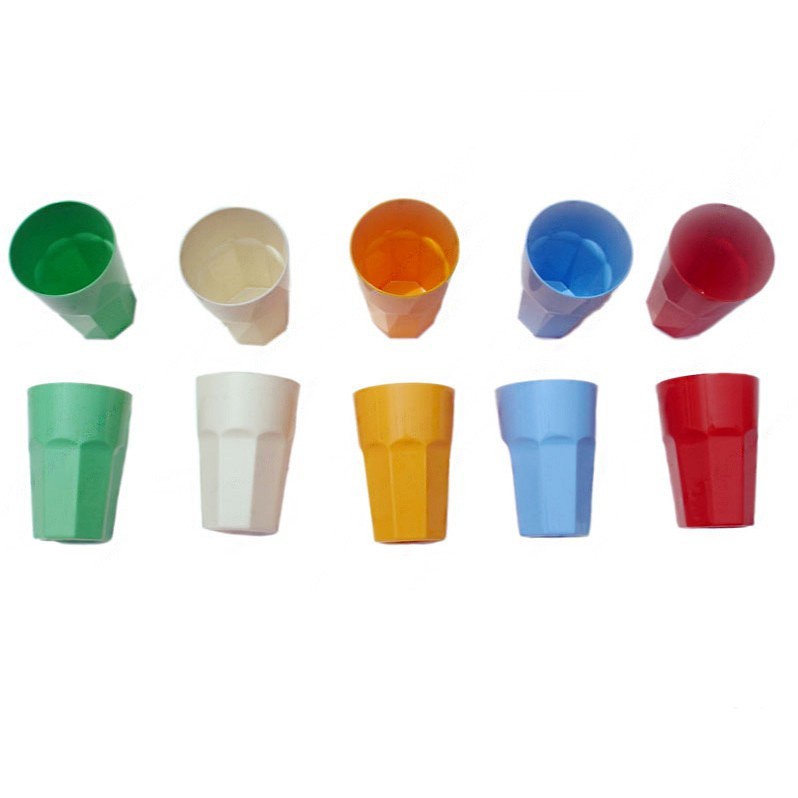 Gelas Tumbler Gelas Minum Mug Gelas Plastik Warna Golden Hen GM-769 - Isi 6 pcs