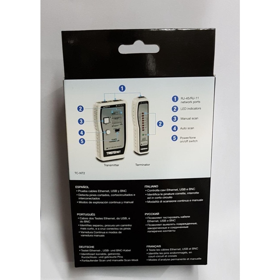 Trendnet TC-NT2 Network Cable LAN Tester