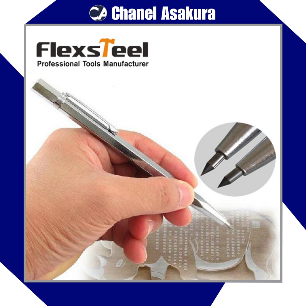 

Pena Ukir Metal Engraving Scriber Tungsten Carbide Tip