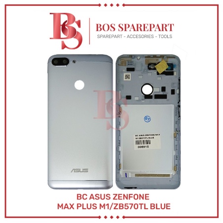 TUTUP BELAKANG ASUS ZENFONE MAX PLUS M1 / ZB570TL BLUE / BACK DOOR