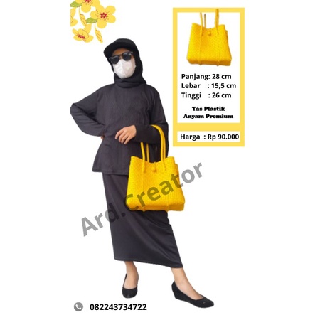 Tas Plastik Anyam Premium