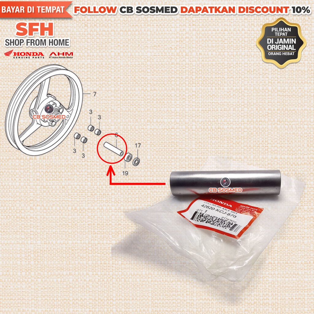 Bos Tromol Belakang Tiger Revo Bosh Tromol Belakang Tirev Collar Rear Axle Dist Tiger Revolution Ori