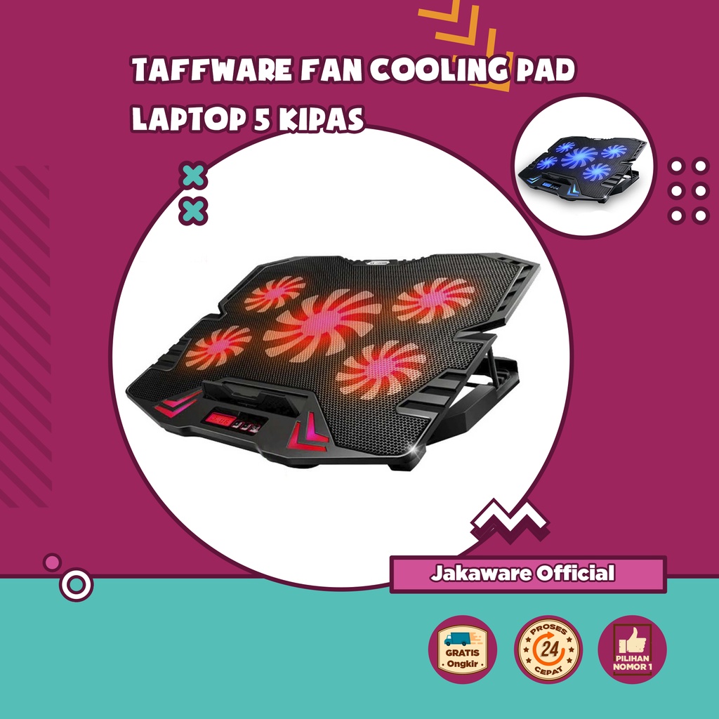 FAN COOLING PAD LAPTOP 5 KIPAS VACUUM COOLER VACUM ALAT PENDINGIN USB KIPAS COLING PAD SIMPLE PRAKTI
