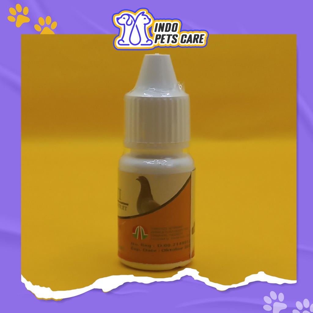 OBAT MERPATI BALAP - SILET MERPATI DROP 10ML - CAIRAN TETES MENGOBATI DADA NYILET BIRD DARA DORO KOL