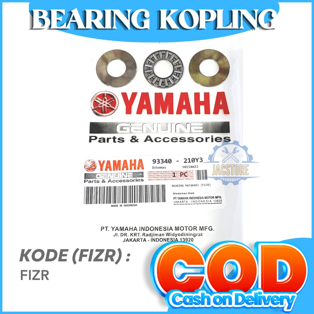 BEARING MATAHARI KOPLING LAHAR BAMBU YAMAHA F1ZR FIZR FIZ FORCE 1 JUPTER Z VEGA R CRYPTON