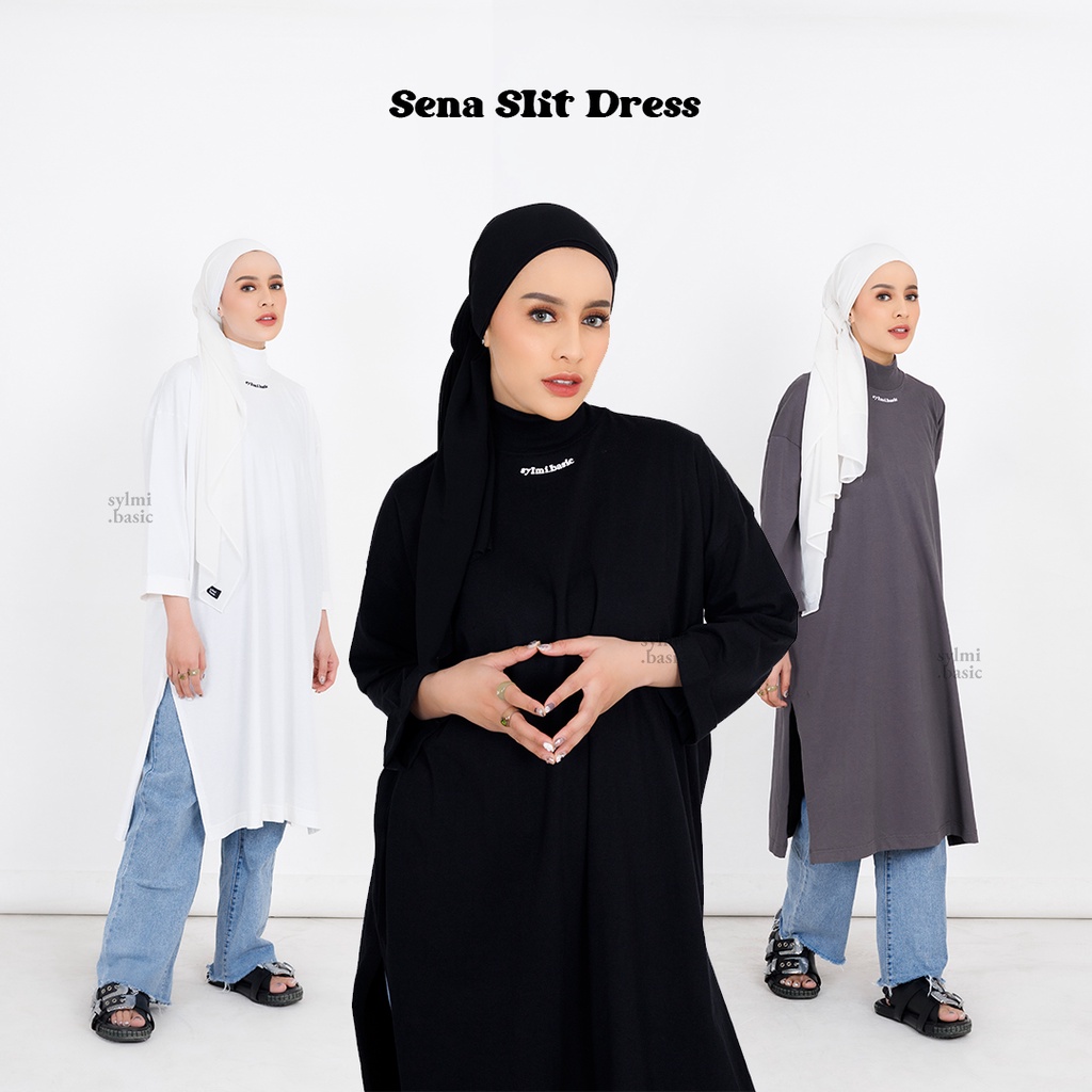 [𝐒𝐲𝐥𝐦𝐢] Sena Slit Dress by 𝐒𝐲𝐥𝐦𝐢basic