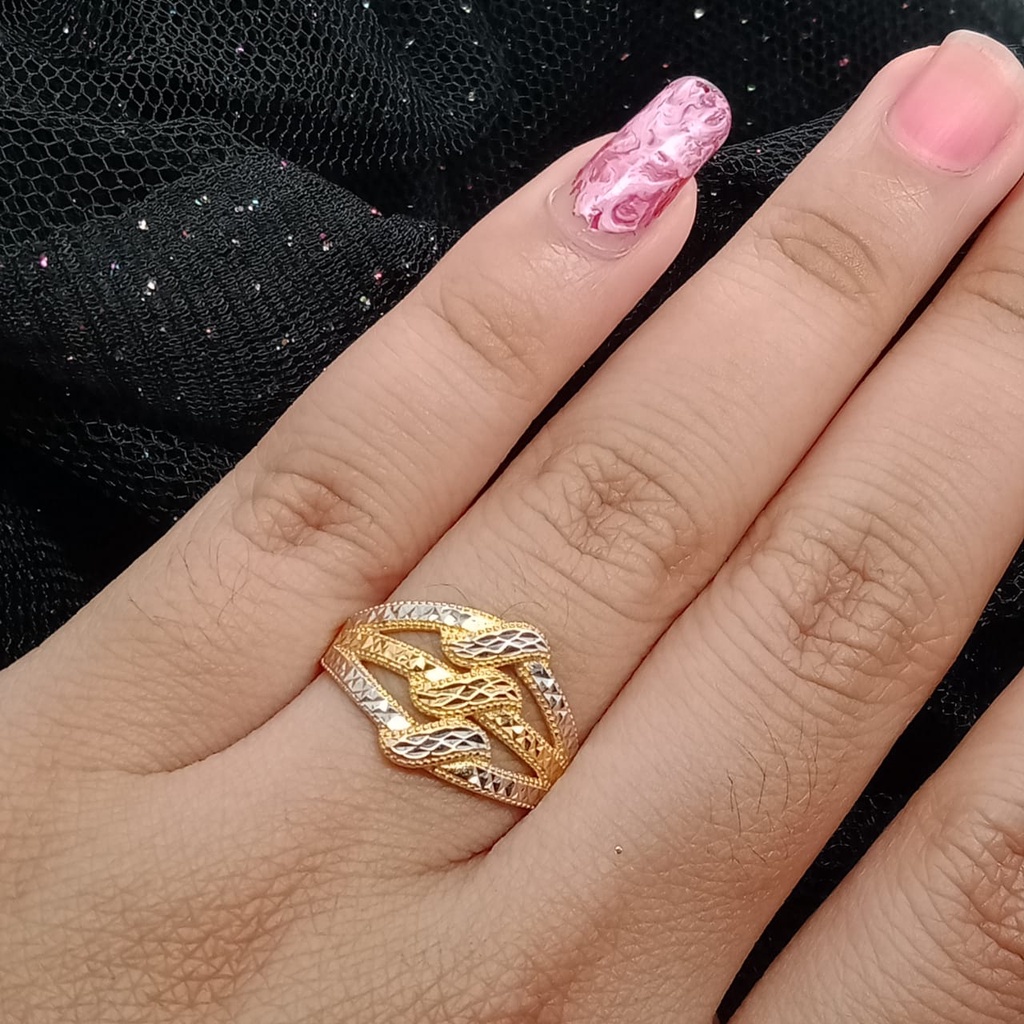 Cincin Emas 17K - 1.95 Gr Kadar 750 - 4435