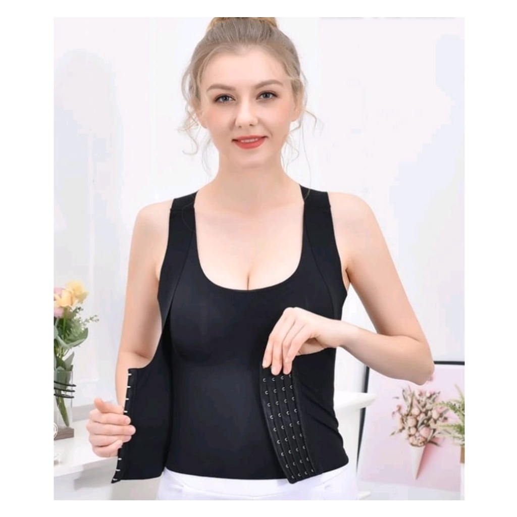 Korset Seamless Bra Pelangsing Pengecil Perut Long Torso Tanpa Jahitan