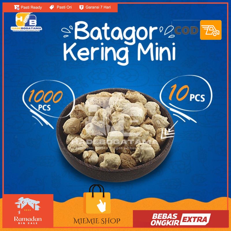 

Batagor Kering Mini Isi 10 Buah